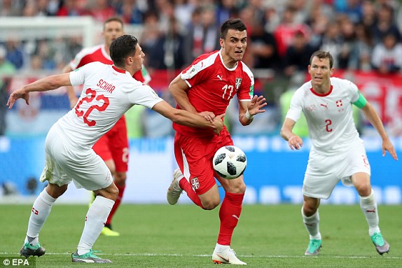 سوئیس 2 - 1 صربستان؛ بیخ گوش برزیل!