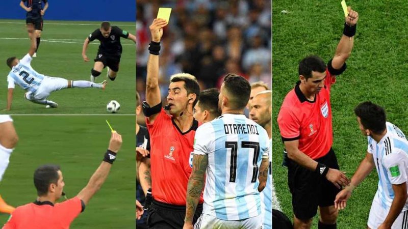 کارت‌های زرد باعث حذف آرژانتین می‌شود؟