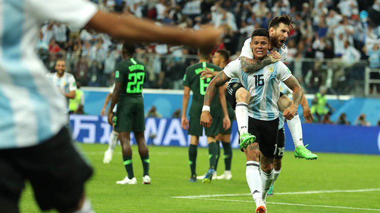 آرژانتین 2- نیجریه 1؛ مسی در جام جهانی ماند