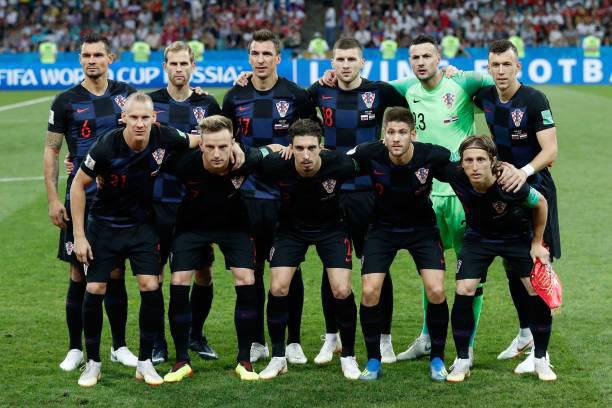 رونمایی از ۱۱ بازیکن کرواسی و انگلیس