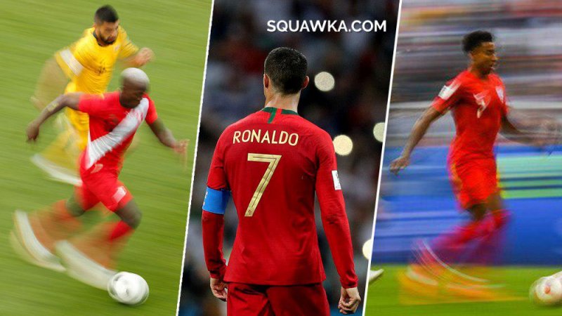 کریس رونالدو، سریعترین بازیکن جام جهانی 2018 