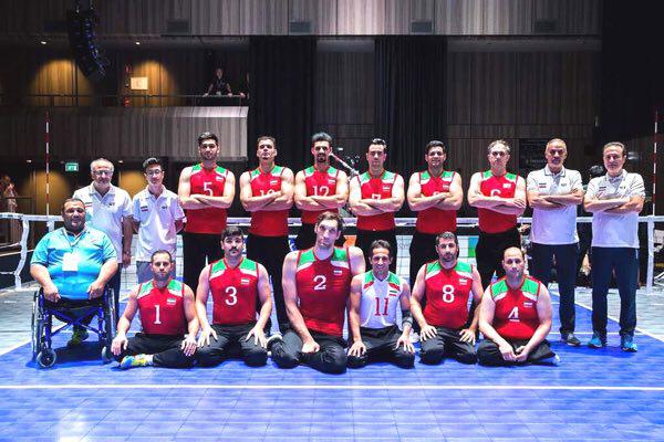 هفتمین تاجگذارى والیبال نشسته ایران در جهان