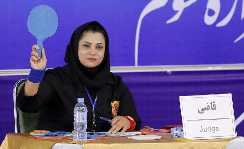 اظهارات جالب اولین قاضی زن کشتی ایران