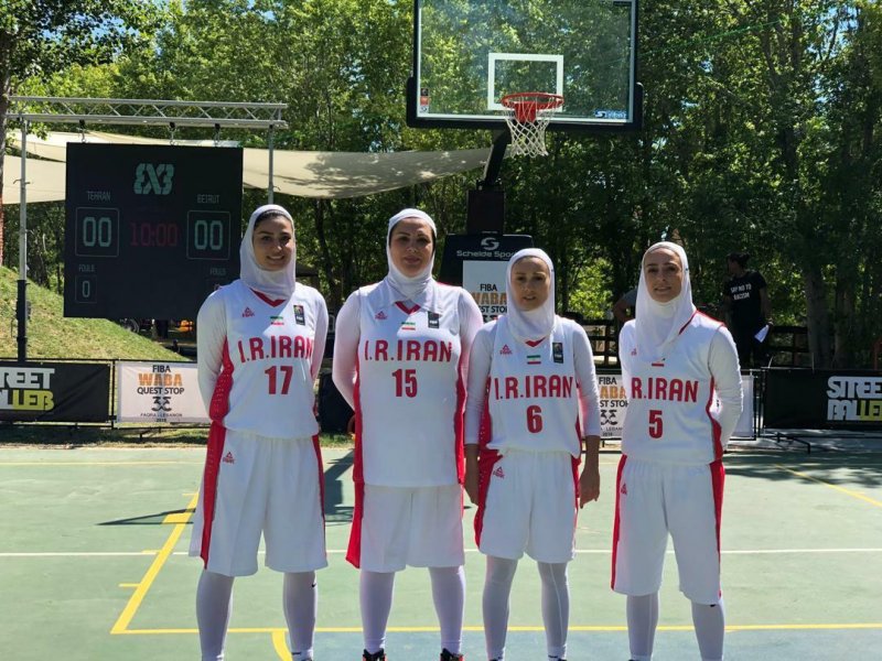 زور دختران بسکتبال ایران به چین نرسید