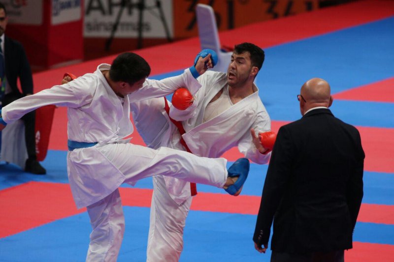 شکست گنج‌زاده و عرب در لیگ جهانی سری آ کاراته