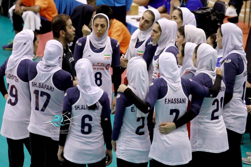 صعود 76 پله‌ای والیبال بانوان ایران در رنکینگ جهانی