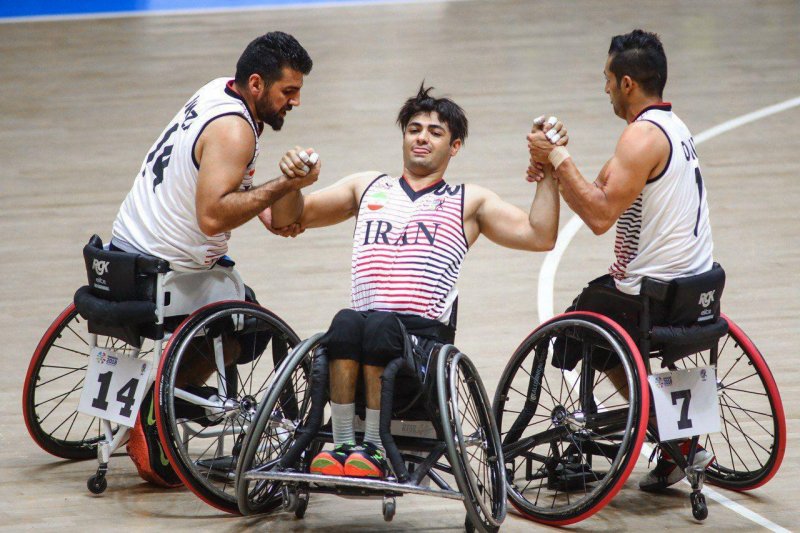 تیم بسکتبال با ویلچر مردان با غلبه بر ژاپن سوم شد