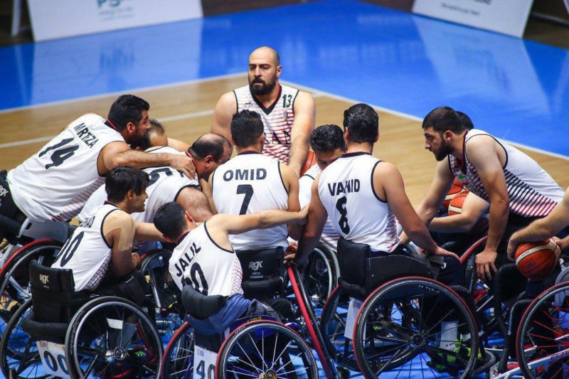طلای پنجاه و یکم ایران به نام بسکتبال با ویلچر