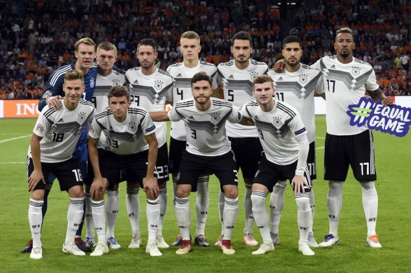 ترکیب متفاوت آلمان مقابل فرانسه با 6 تغییر