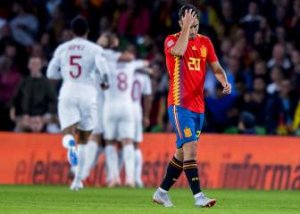 اسپانیا 2-3 انگلیس: پایان 5069 روز بی شکستی در خانه