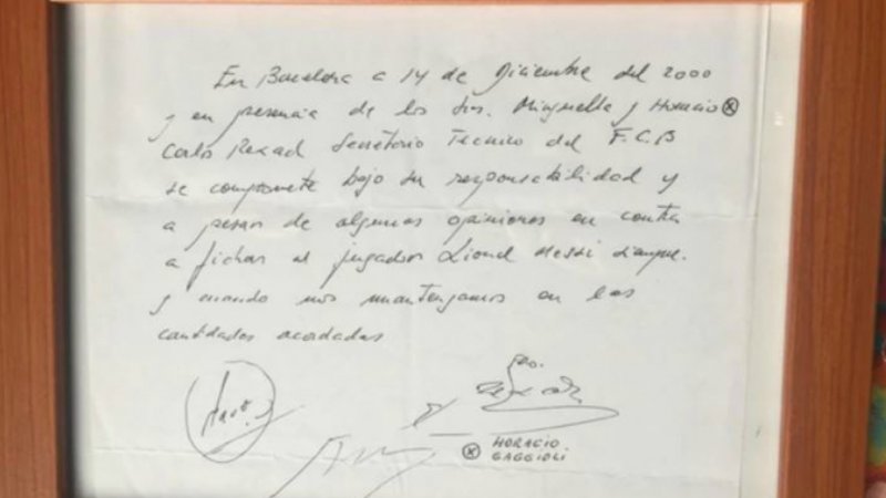 دستمال کاغذی که تاریخ بارسلونا را عوض کرد