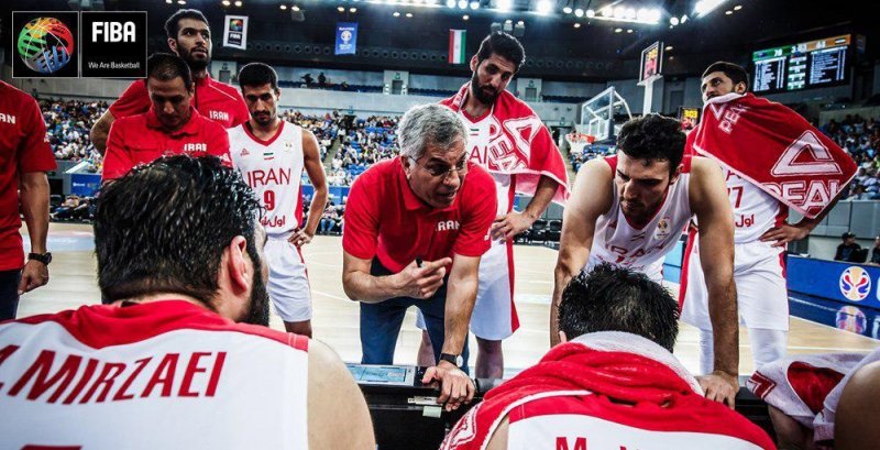 اعلام ترکیب تیم ملی بسکتبال ایران مقابل استرالیا