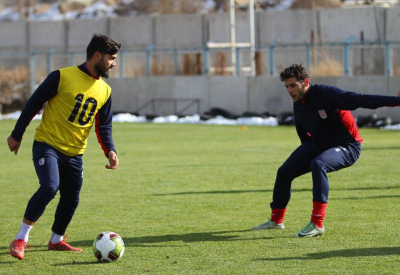 مشقت های عجیب 3 سرباز فوتبال ایران