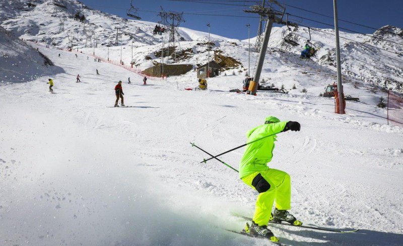 مسابقات اسکی فری‌راید در پیست دربندسر