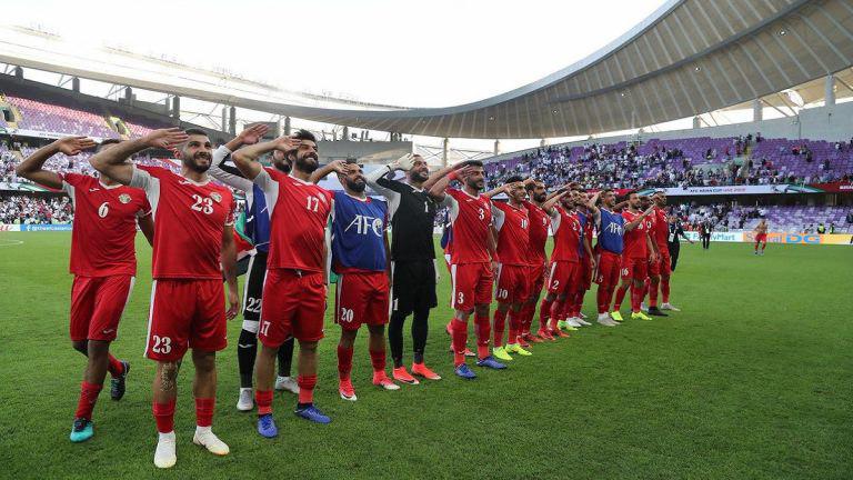 اردن با تیم دوم در دیدار با فلسطین