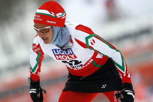 صعود 10 پله‌ای بانوی اسکی‌باز ایرانی در اتریش