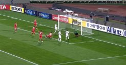 گل اول پاختاکور به پرسپولیس (مارات بیکمائف)