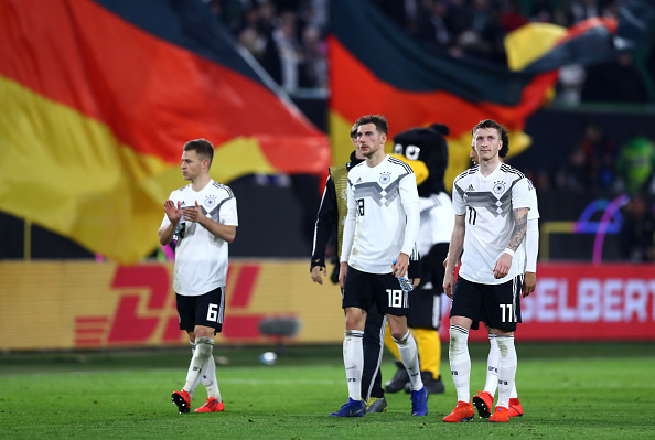 توقف آلمان در دیدار دوستانه مقابل صربستان