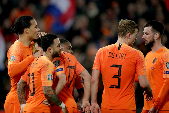پیروزی هلند و بلژیک در مقدماتی یورو 2020