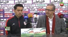 کنفرانس خبری بعد از بازی استقلال خوزستان - تراکتورسازی