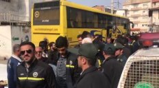 ورود تیم سپاهان به ورزشگاه شهید وطنی