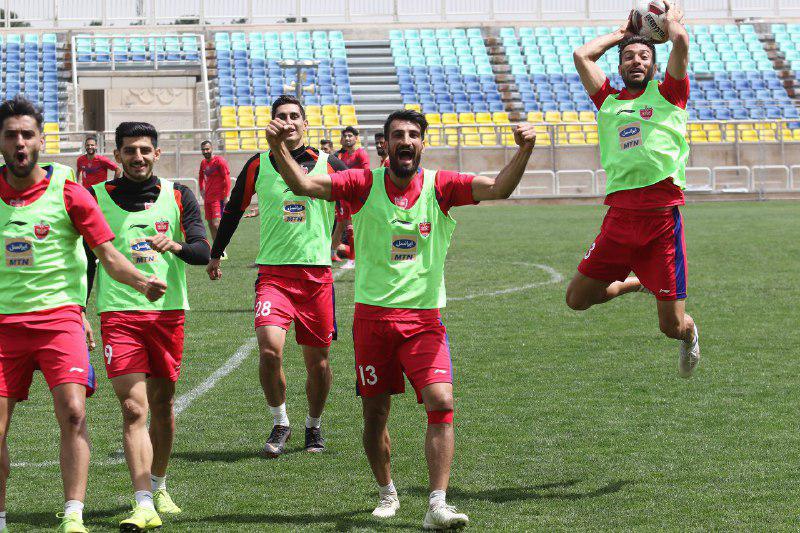 پرسپولیس با ۲۰ بازیکن در اصفهان