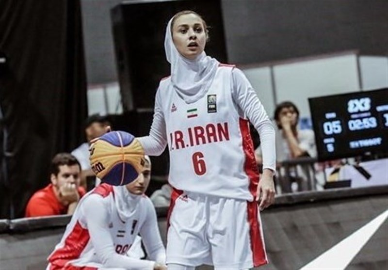 پیروزی تیم بسکتبال بانوان بهمن برابر نماینده سوریه
