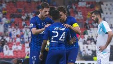 اخراج بازیکن الهلال برابر استقلال