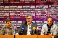 کنفرانس خبری برانکو قبل از بازی با ماشین سازی