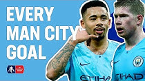 تمام گلهای منچسترسیتی در FA Cup
