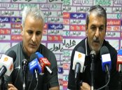 کنفرانس خبری پس از بازی نفت مسجد سلیمان - ذوب آهن