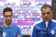 کنفرانسخبریپسازبازی استقلال - سپیدرود