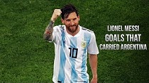 9 گل باورنکردنی لیونل مسی در لباس تیم ملی آرژانتین