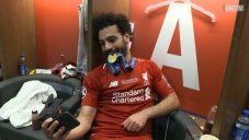 جشن قهرمانی لیورپولی ها در رختکن