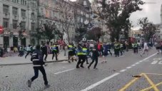 درگیری هواداران انگلیس با پلیس در خیابانهای پورتو