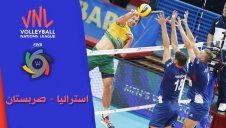 خلاصه والیبال استرالیا 2 - صربستان 3 (لیگ ملت های والیبال)