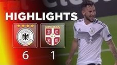خلاصه بازی آلمان 6 - صربستان 1 (زیر 21 سال اروپا)