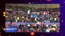 تشویق ایسلندی تماشاگران در ورزشگاه رضازاده