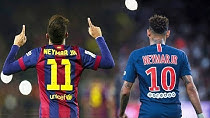 مقایسه نیمار در بارسلونا با عملکرد او در PSG