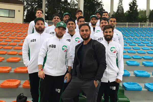 دومین برد اینلاین هاکی ایران در رقابت‎های جهانی