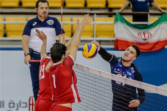 پیروزی قاطع جوانان والیبال ایران مقابل جمهوری چک