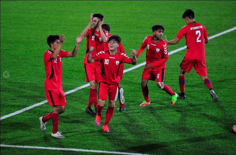 فوتبالیست های افغان علیه یک عمر جنگ داخلی