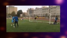 تمرینات طاقت فرسای بهزاد غلامپور برای دروازه بانان استقلال