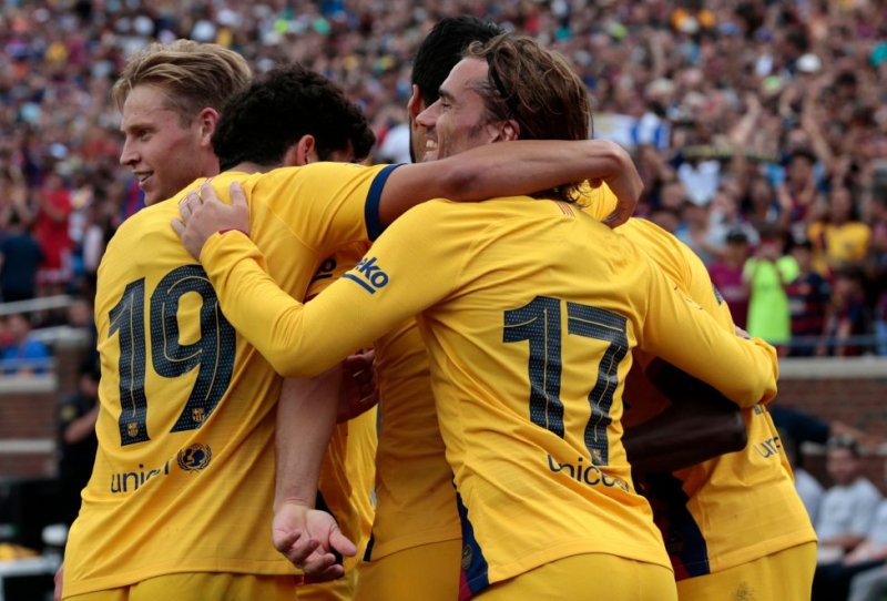 ناپولی 0-4 بارسا: پیروزی کاتالان ها با اولین گل گریزمان