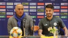 صحبت های منصوریان و حدادی فر قبل از بازی با الاتحاد