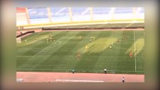 تک گل نساجی مازندران مقابل سپاهان