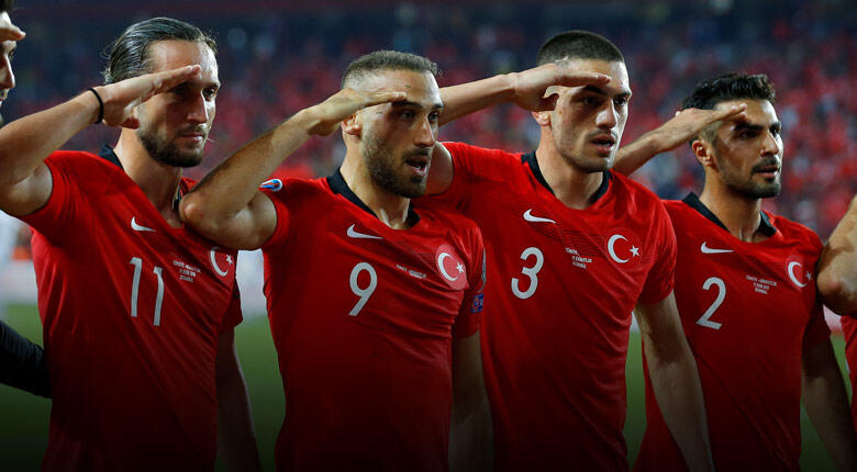 یوفا و برخورد با شادی جنجالی بازیکنان ترکیه 