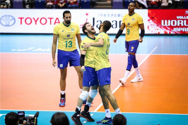 برزیل یک گام تا قهرمانی جام‌جهانی والیبال