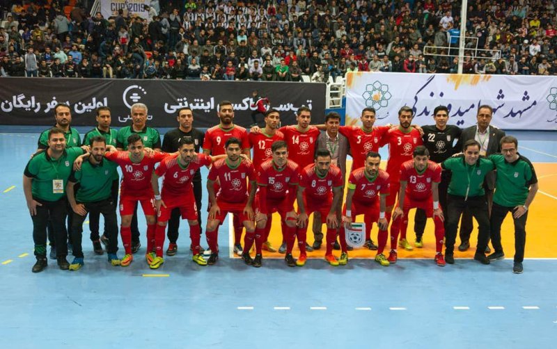تیم  ملی فوتسال در رتبه نخست آسیا و ششم جهان