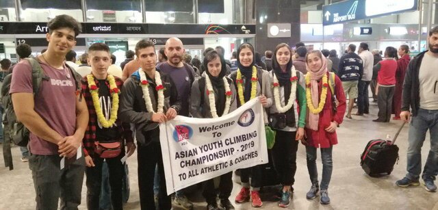 صعود سنگنوردان نوجوان ایران به قهرمانی آسیا